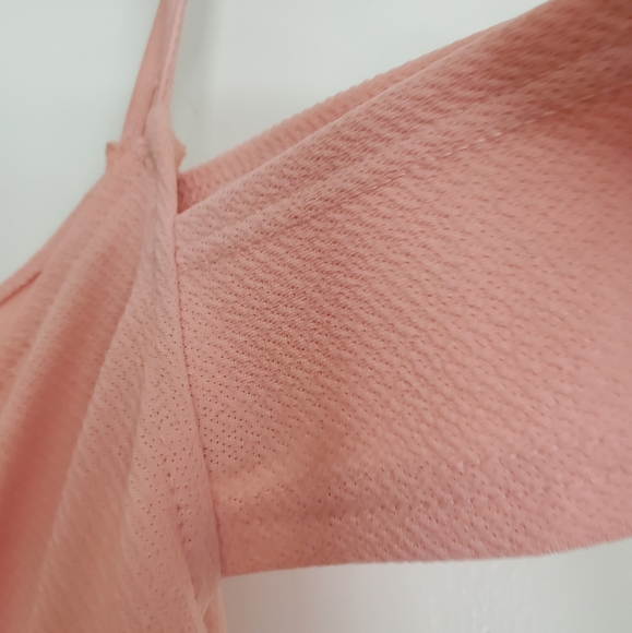 SOLD AX Paris | Cold shoulder Faux Wrap dress - Picture 13 of 14